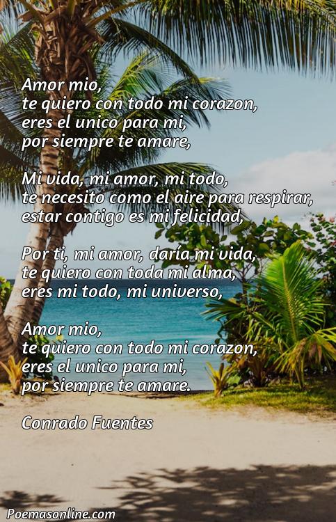 Cinco Mejores Poemas De Amor Para Mi Novio Que Rimen Poemas Online