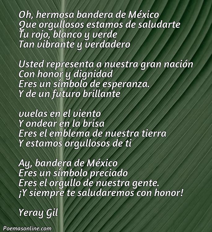 Excelente Poema a la Bandera de México, Poemas a la Bandera de México