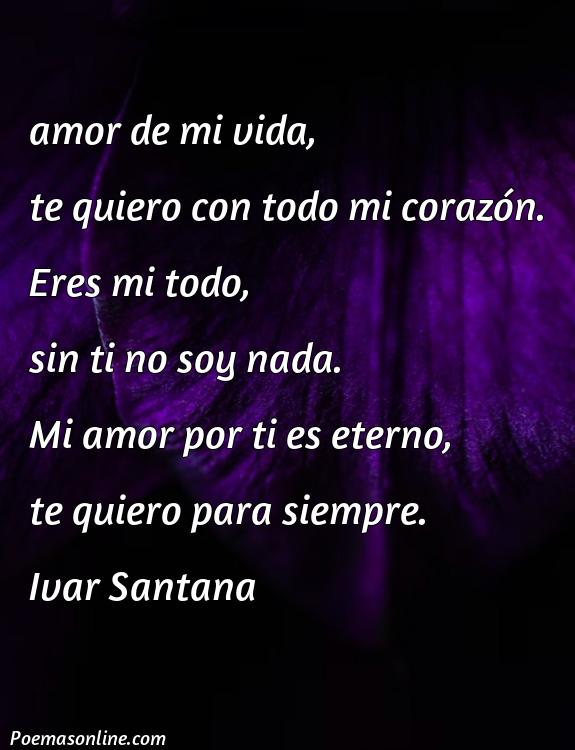 Mejor Poema al Amor de mi Vida Corto, Poemas al Amor de mi Vida Corto