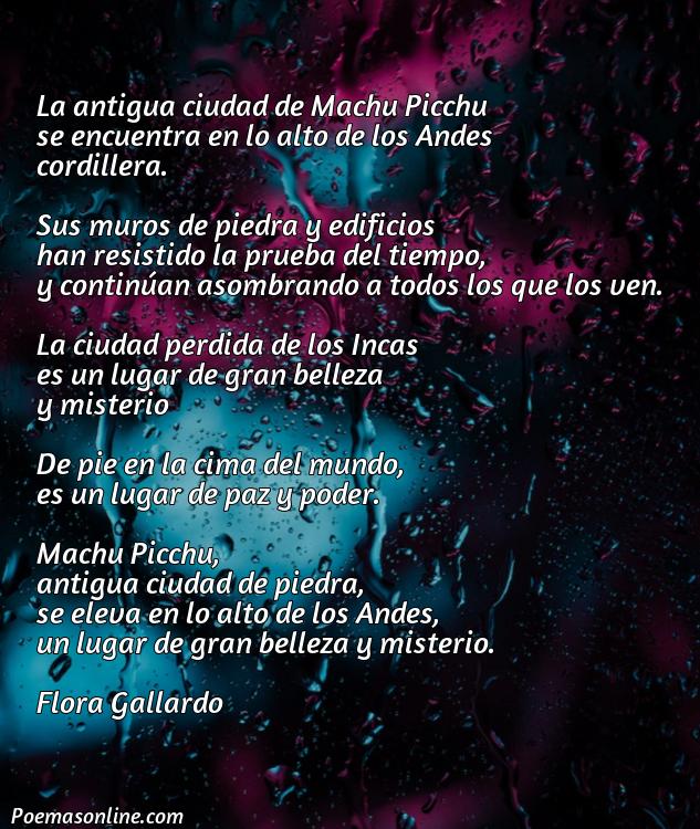 Reflexivo Poema Alturas de Machu Picchu, Poemas Alturas de Machu Picchu