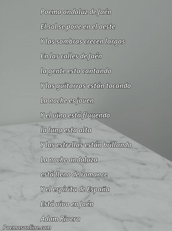 Mejor Poema Andaluces de Jaen, 5 Mejores Poemas Andaluces de Jaen