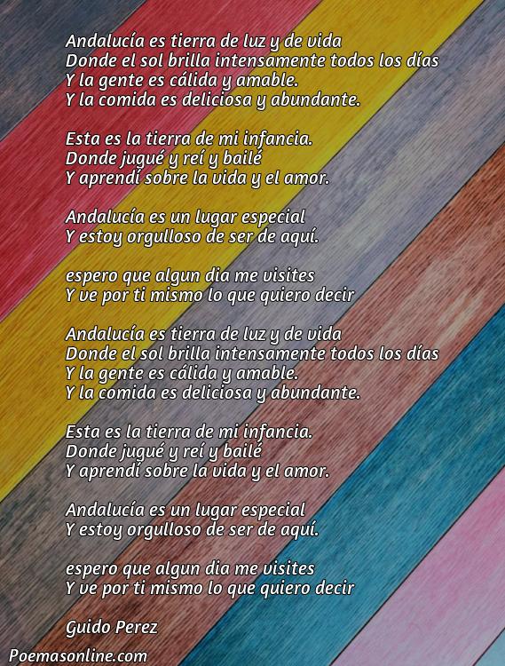 Excelente Poema Andaluces para Niños, Poemas Andaluces para Niños