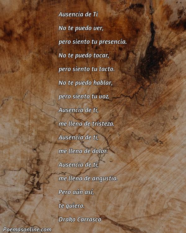 Reflexivo Poema Ausencia de Ti, Cinco Poemas Ausencia de Ti
