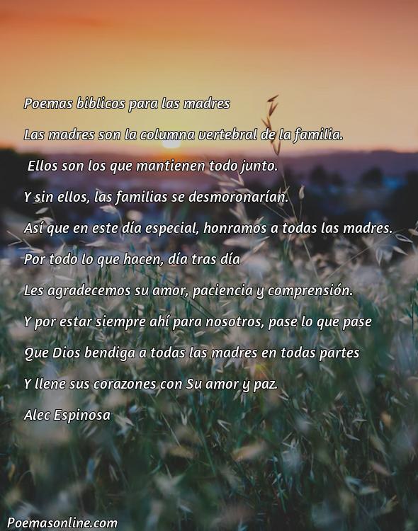 Hermoso Poema Bíblicos para las Madres, 5 Mejores Poemas Bíblicos para las Madres