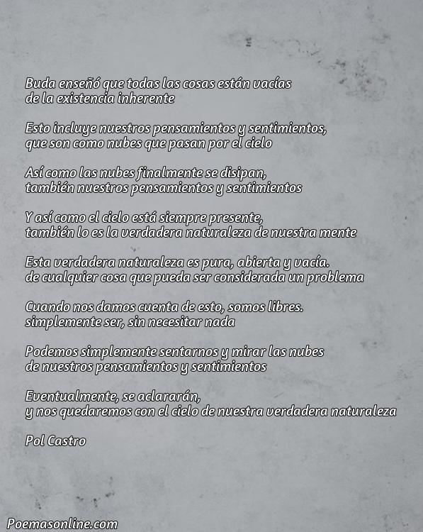 Lindo Poema Budista sobre Vacío, Poemas Budista sobre Vacío