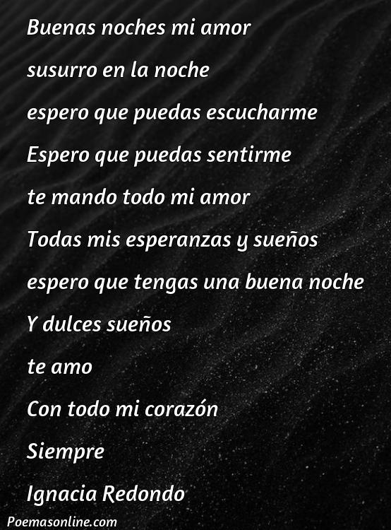 Mejor Poema Buenas Noches Amor de mi Vida, 5 Poemas Buenas Noches Amor de mi Vida