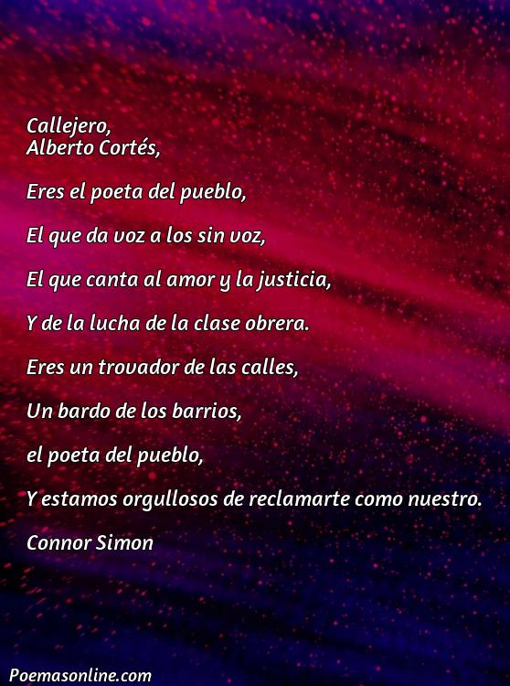 Hermoso Poema Callejero de Alberto Cortez, Poemas Callejero de Alberto Cortez