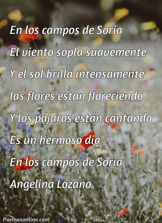 Excelente Poema Campos de Soria, Poemas Campos de Soria