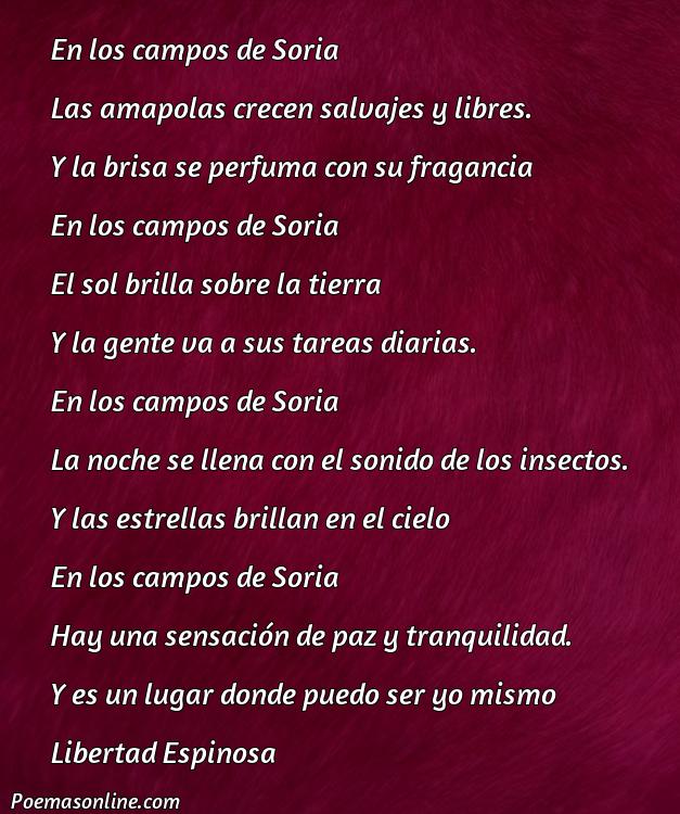 Inspirador Poema Campos de Soria, Cinco Mejores Poemas Campos de Soria