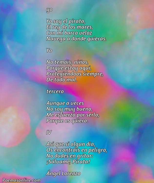 Lindo Poema Canción del Pirata para Niños, Cinco Poemas Canción del Pirata para Niños
