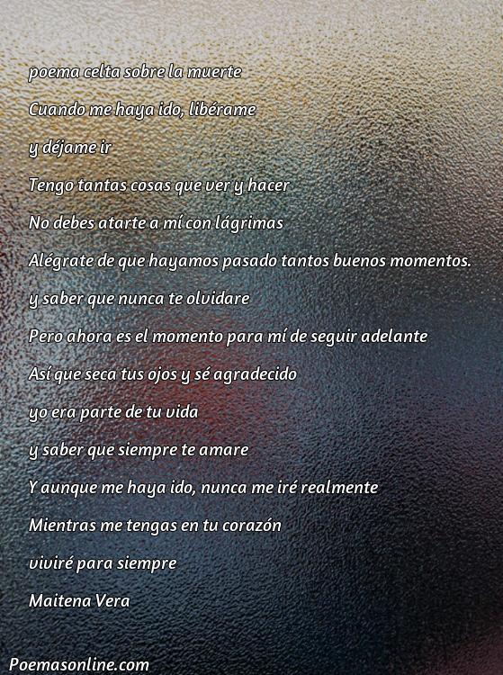 Reflexivo Poema Celta sobre la Muerte, Poemas Celta sobre la Muerte