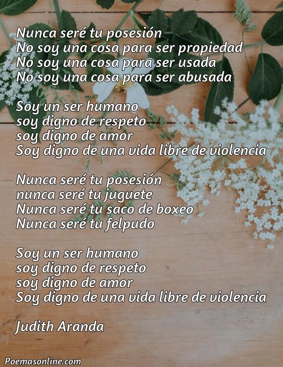 Reflexivo Poema Contra la Violencia de Genero, 5 Poemas Contra la Violencia de Genero