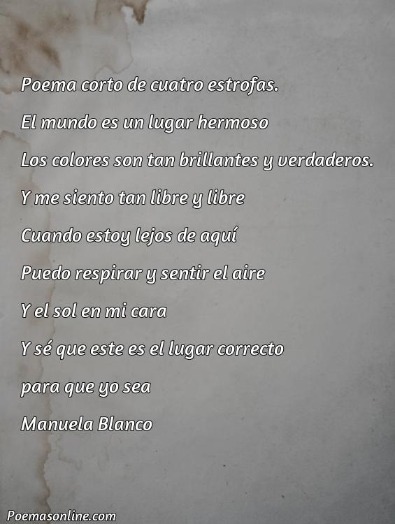 Reflexivo Poema Corto de Cuatro Estrofas, Poemas Corto de Cuatro Estrofas