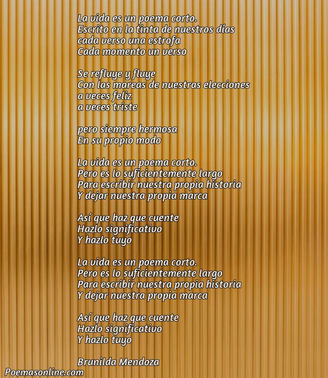 Excelente Poema Corto de la Vida para Reflexionar, Cinco Mejores Poemas Corto de la Vida para Reflexionar