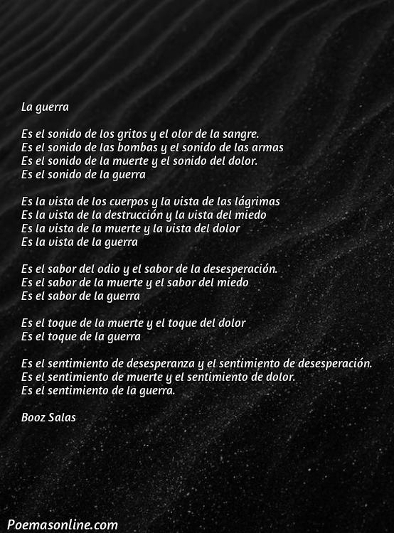 5 Poemas Corto sobre la Guerra