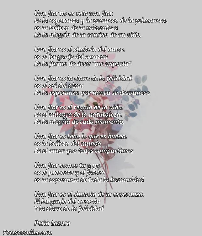 Mejor Poema Corto sobre una Flor, 5 Poemas Corto sobre una Flor