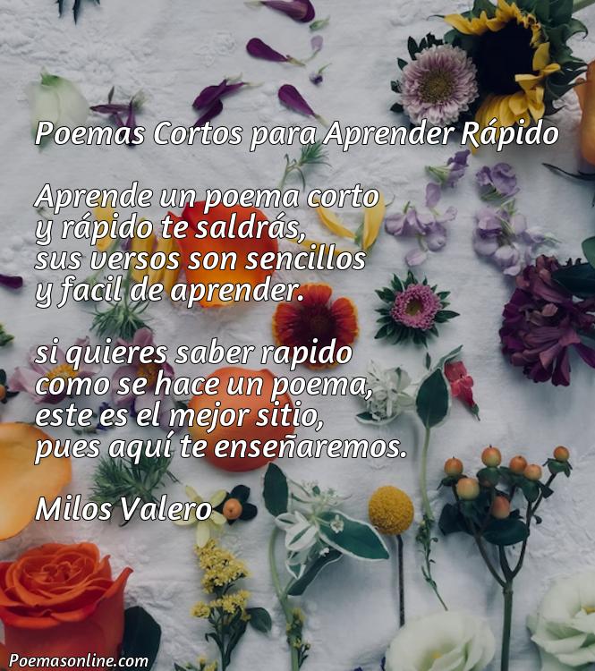 5 Mejores Poemas Cortos para Aprender Rápido