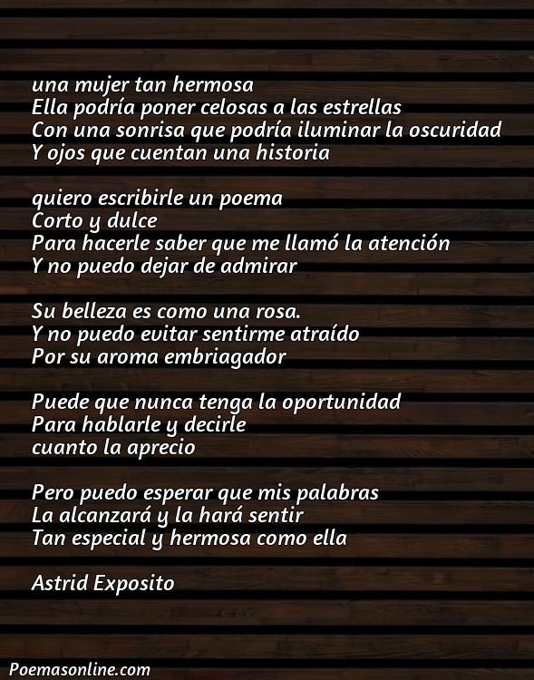 Corto Poema Cortos para Enamorar a una Mujer Desconocida, Poemas Cortos para Enamorar a una Mujer Desconocida