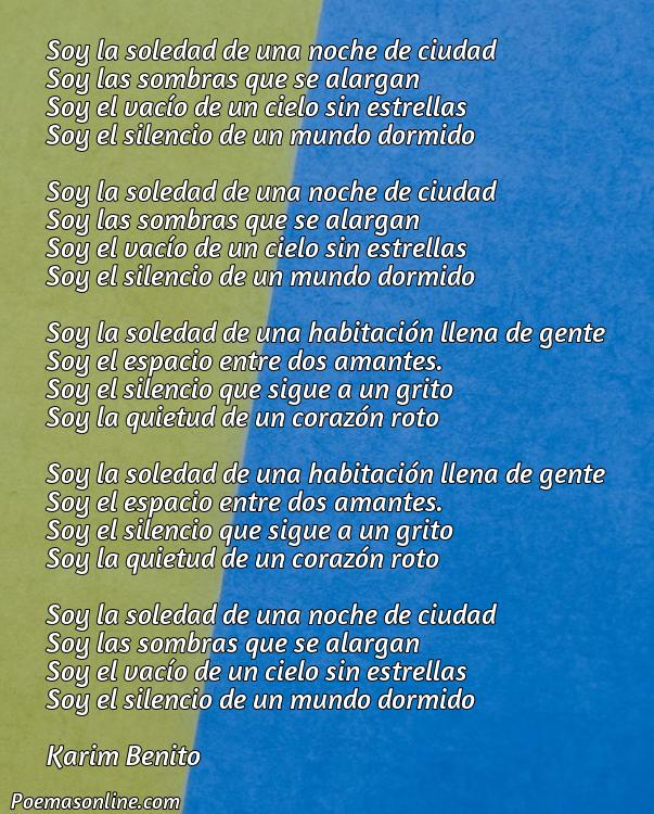 Corto Poema Cubista sobre la Soledad, Poemas Cubista sobre la Soledad