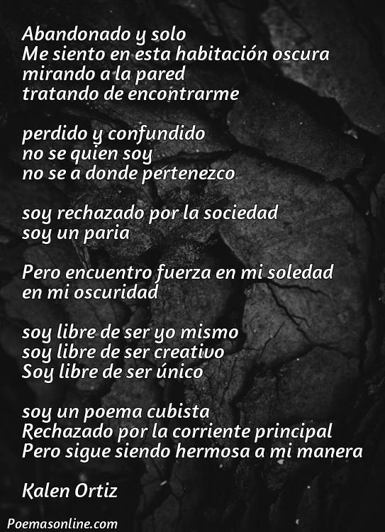 Lindo Poema Cubista sobre Rechazo, 5 Poemas Cubista sobre Rechazo