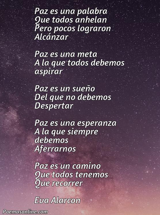 Excelente Poema de 5 Versos sobre la Paz, Cinco Mejores Poemas de 5 Versos sobre la Paz