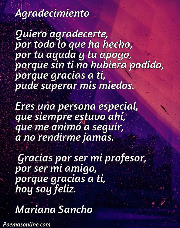 Hermoso Poema de Agradecimiento a un Profesor, Cinco Poemas de Agradecimiento a un Profesor