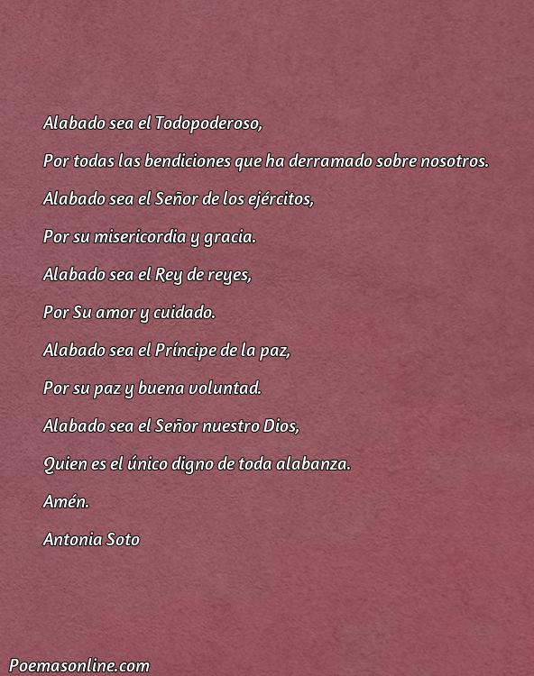 Mejor Poema de Alabanza, Cinco Poemas de Alabanza