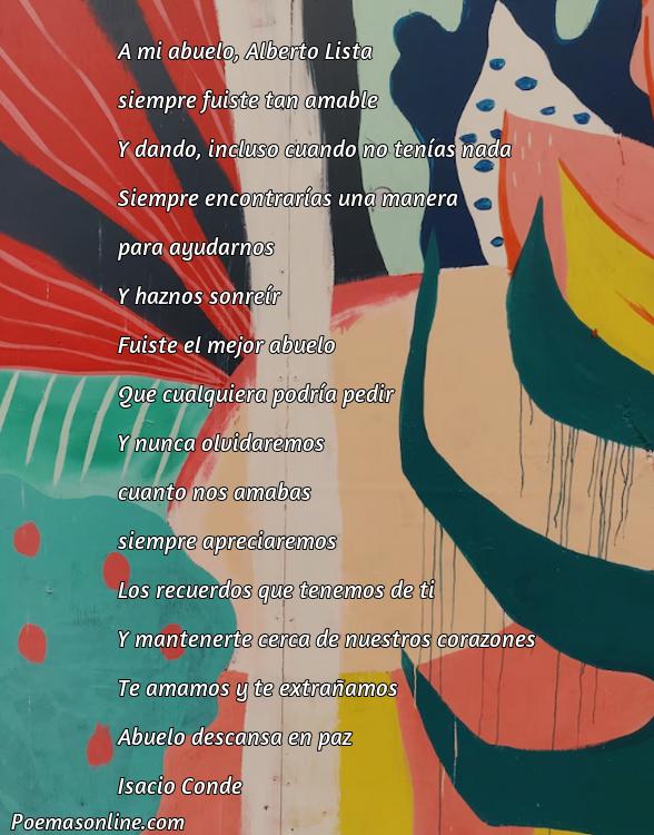 Hermoso Poema de Alberto Lista, 5 Mejores Poemas de Alberto Lista