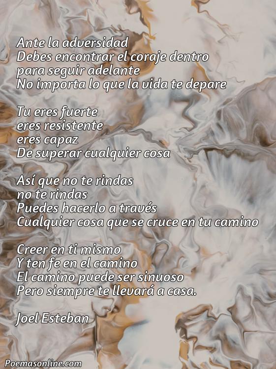 Corto Poema de Aliento para Seguir Adelante, Cinco Poemas de Aliento para Seguir Adelante