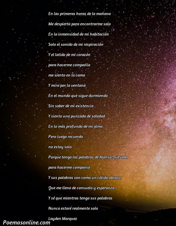 Corto Poema de Alonso Quesada, Cinco Poemas de Alonso Quesada