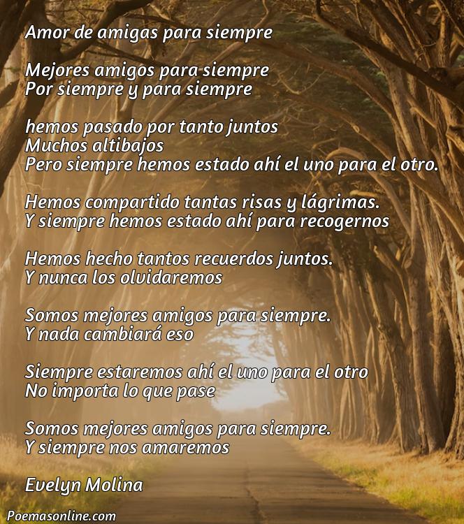 Inspirador Poema de Amigas para Siempre, Poemas de Amigas para Siempre