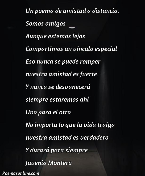 Excelente Poema de Amistad a Distancia, Poemas de Amistad a Distancia