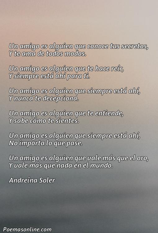 Excelente Poema de Amistad Graciosos, Poemas de Amistad Graciosos