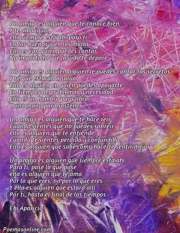 Excelente Poema de Amistad para Mujer, Poemas de Amistad para Mujer