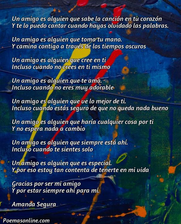 Hermoso Poema de Amistad para un Amigo Muy Especial, Poemas de Amistad para un Amigo Muy Especial