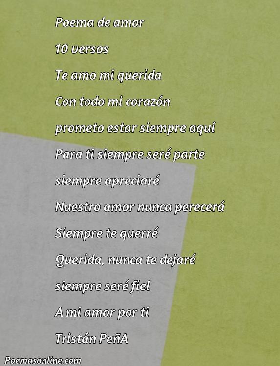 Reflexivo Poema de Amor 10 Versos, Poemas de Amor 10 Versos