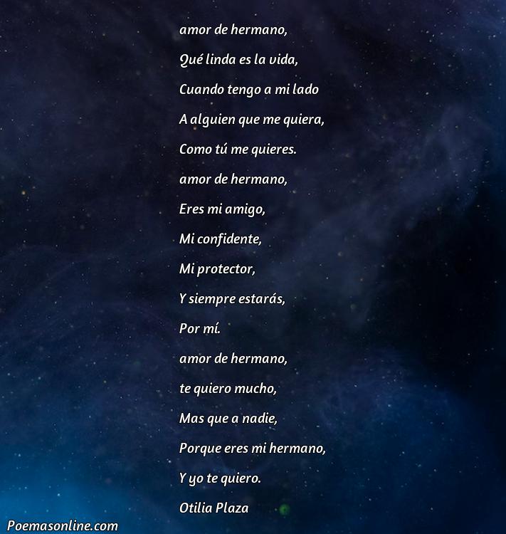 Mejor Poema de Amor a un Hermano, Poemas de Amor a un Hermano