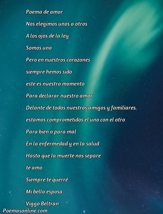 Lindo Poema de Amor Boda Civil, Cinco Poemas de Amor Boda Civil