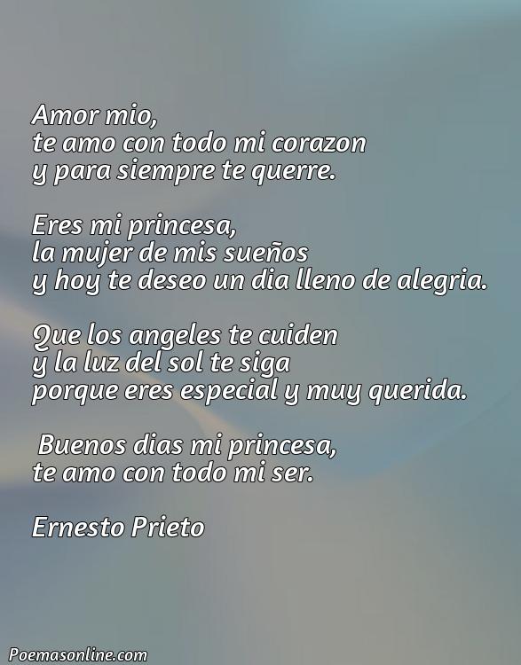 Corto Poema de Amor Buenos Dias mi Princesa, Poemas de Amor Buenos Dias mi Princesa