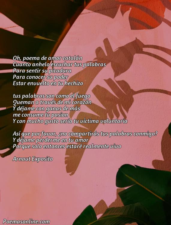 Hermoso Poema de Amor Catalánes, Cinco Poemas de Amor Catalánes