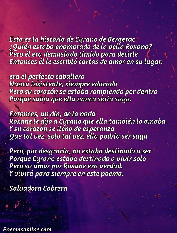 Hermoso Poema de Amor Cyrano de Bergerac, Cinco Mejores Poemas de Amor Cyrano de Bergerac