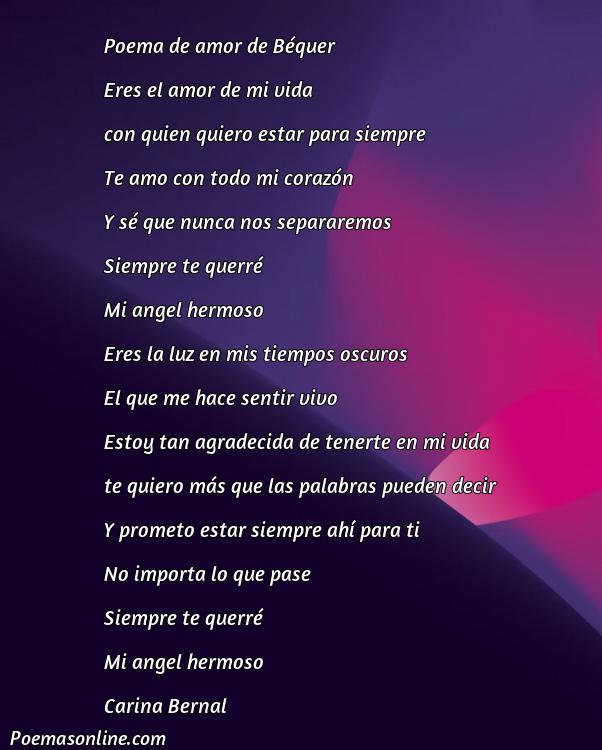 Corto Poema de Amor de Bequer, Poemas de Amor de Bequer