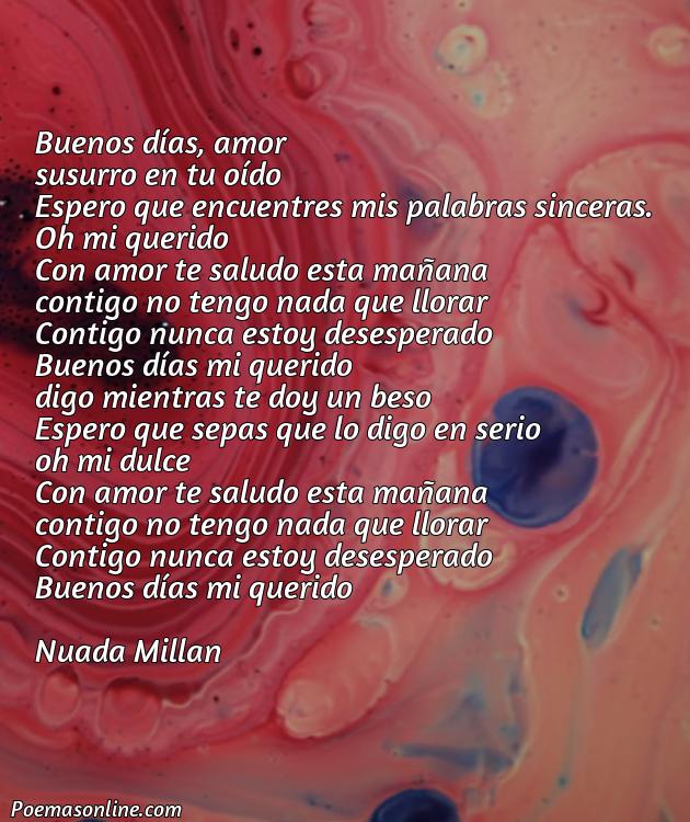 5 Mejores Poemas de Amor de Buenos Dias para mi Novia