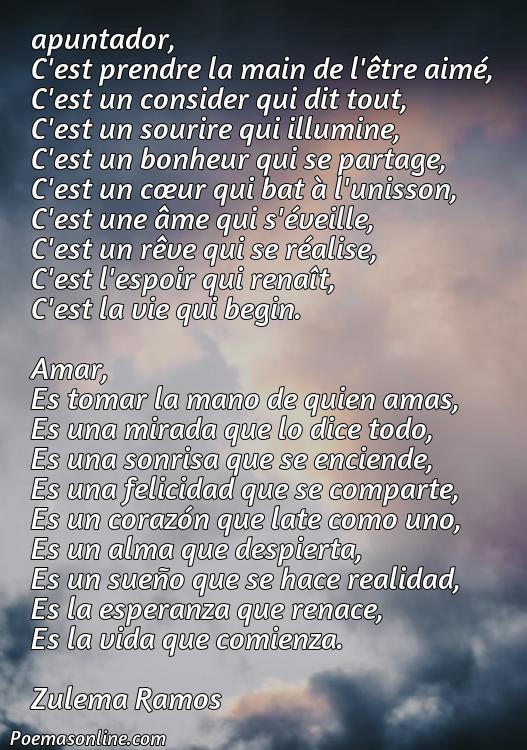 5 Poemas de Amor en Francés con Traducción