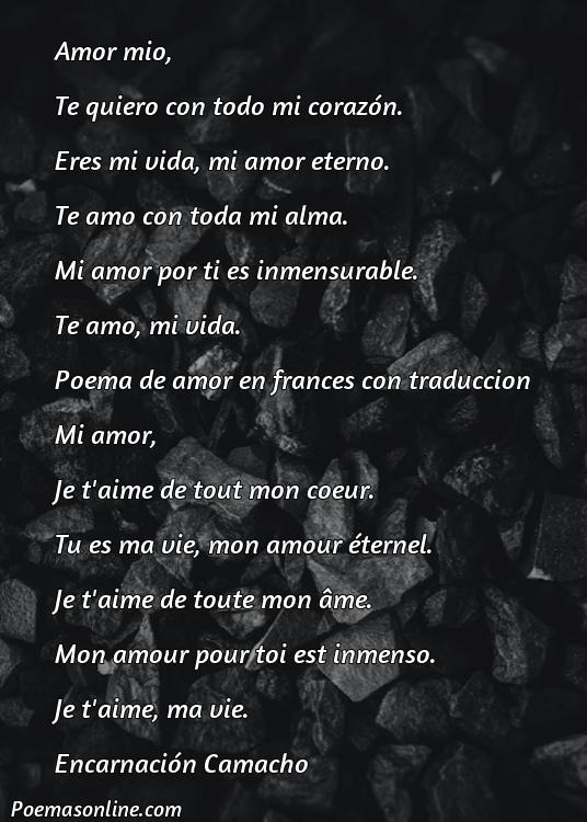 Hermoso Poema de Amor en Francés con Traducción, Poemas de Amor en Francés con Traducción