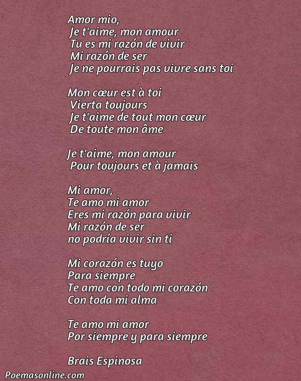 Corto Poema de Amor en Francés con Traducción, Cinco Mejores Poemas de Amor en Francés con Traducción
