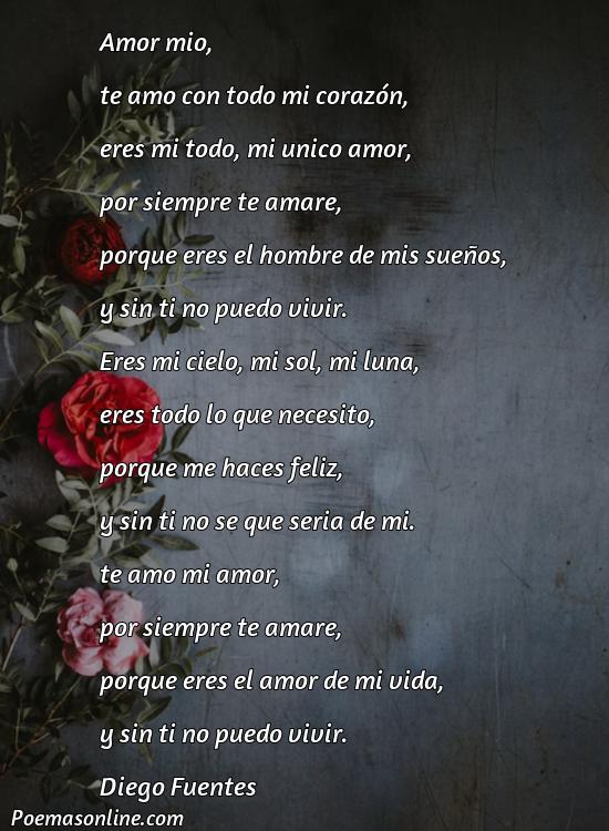 Reflexivo Poema de Amor Largos para mi Novio que lo Amo, 5 Poemas de Amor Largos para mi Novio que lo Amo