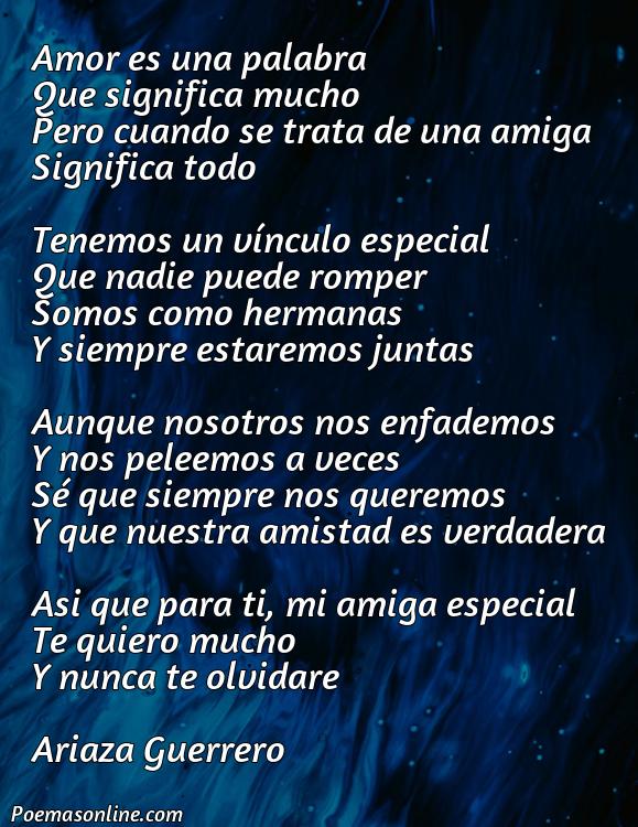 Hermoso Poema de Amor para Amigas Especiales Cortos, Poemas de Amor para Amigas Especiales Cortos