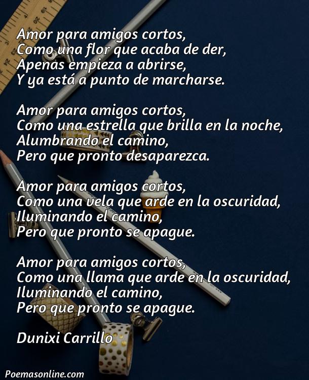 Inspirador Poema de Amor para Amigos Cortos, 5 Mejores Poemas de Amor para Amigos Cortos