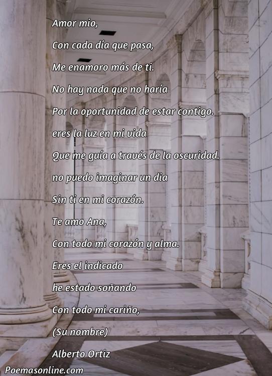 Excelente Poema de Amor para Ana, 5 Mejores Poemas de Amor para Ana
